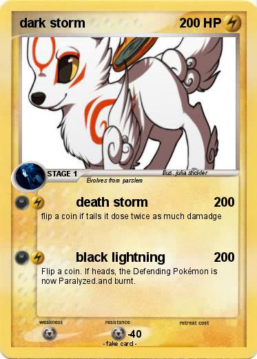 Pokemon dark storm