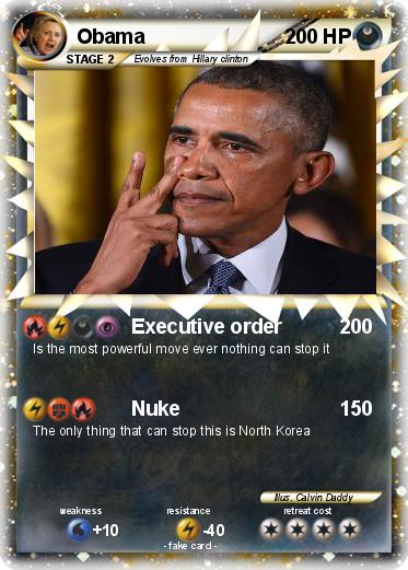 Pokemon Obama