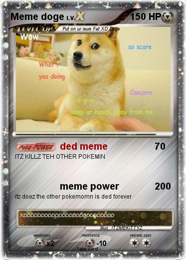 Pokemon Meme doge