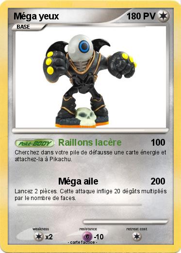 Pokemon Méga yeux