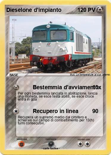 Pokemon Dieselone d’impianto