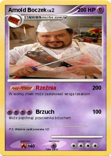 Pokemon Arnold Boczek