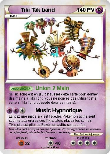 Pokemon Tiki Tak band