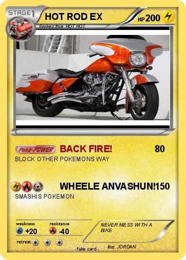 Pokemon HOT ROD EX