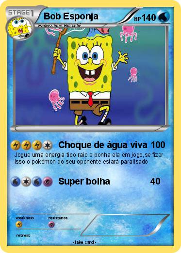 Pokemon Bob Esponja