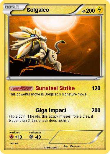 Pokemon Solgaleo