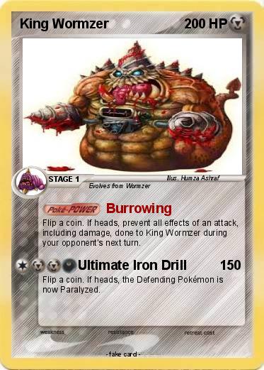Pokemon King Wormzer