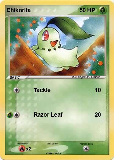 Pokemon Chikorita