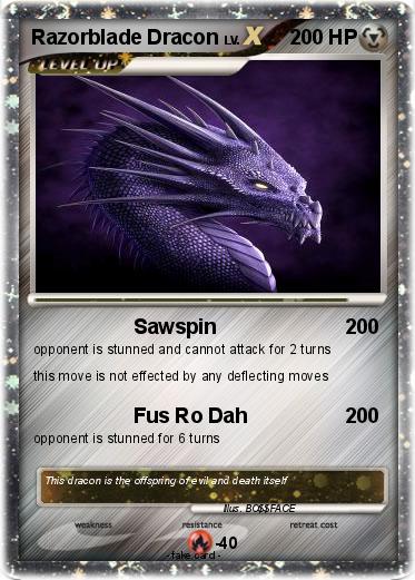 Pokemon Razorblade Dracon