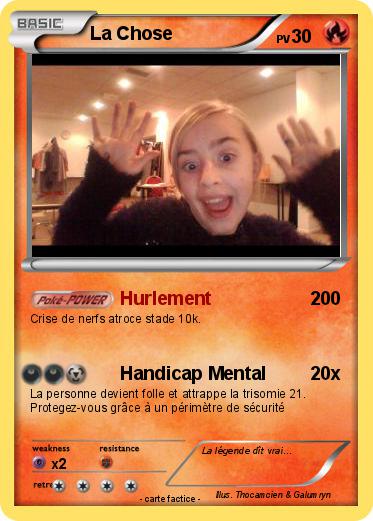 Pokemon La Chose