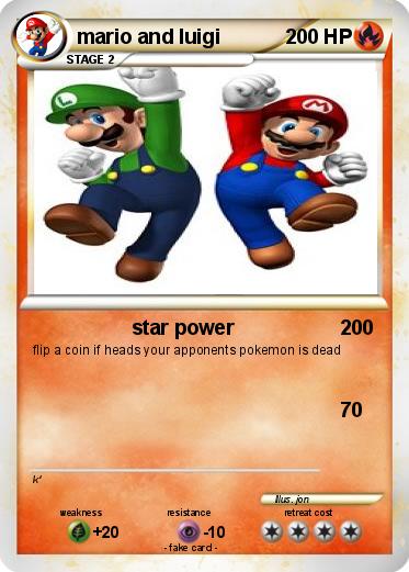 Pokemon mario and luigi