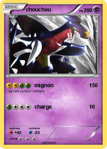 Pokemon chouchou