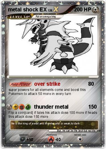 Pokemon metal shock EX