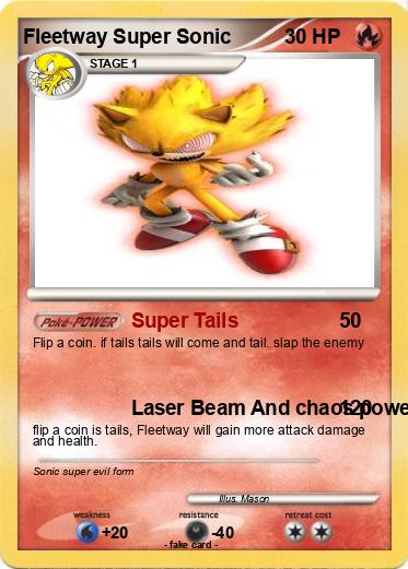 Pokemon Fleetway Super Sonic