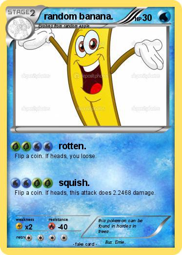Pokemon random banana.
