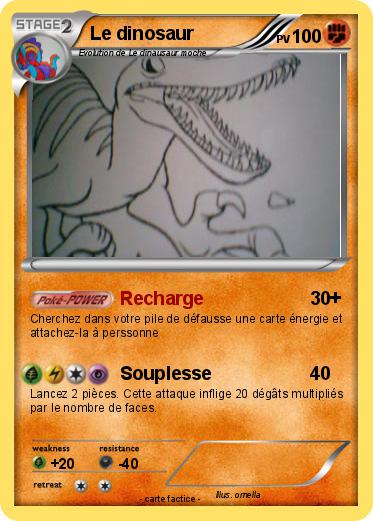 Pokemon Le dinosaur