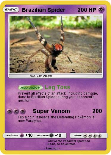 Pokemon Brazilian Spider