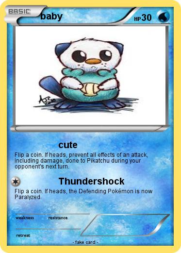 Pokemon baby