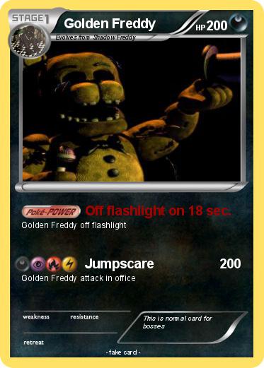 Pokemon Golden Freddy