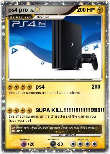 Pokemon ps4 pro