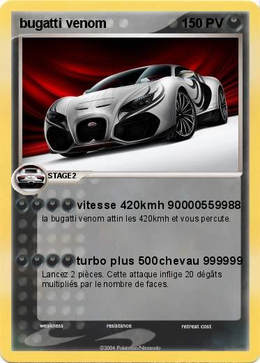 Pokemon bugatti venom