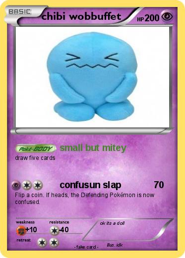 Pokemon chibi wobbuffet