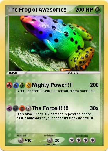 Pokemon The Frog of Awesome!!