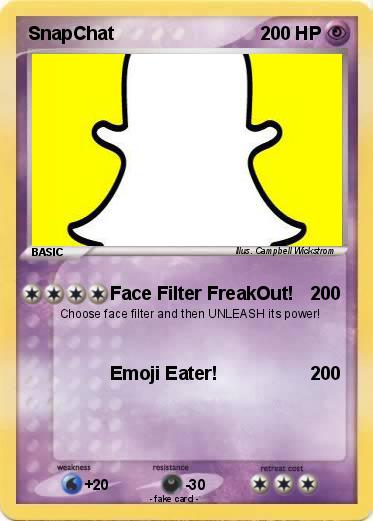 Pokemon SnapChat