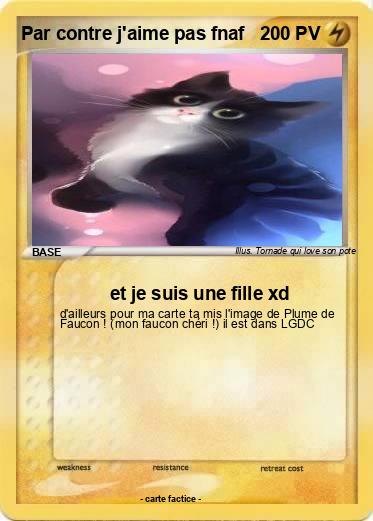 Pokemon Par contre j'aime pas fnaf