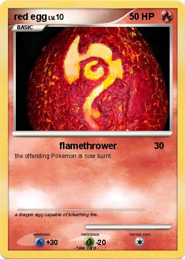 Pokemon red egg