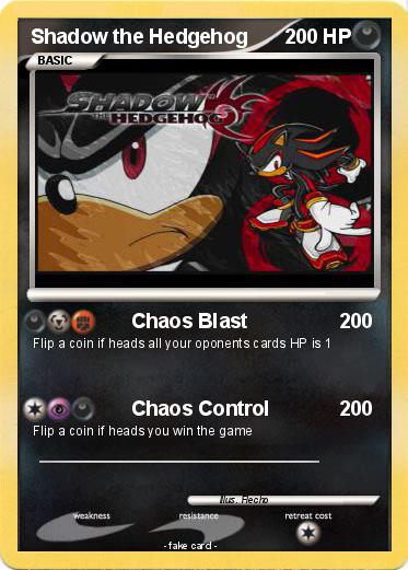 Pokemon Shadow the Hedgehog
