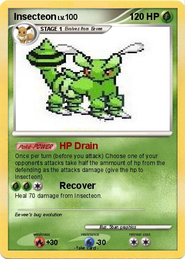 Pokemon Insecteon