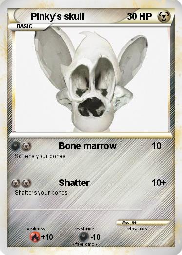 Pokemon Pinky’s skull