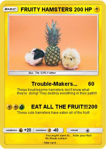 Pokemon FRUITY HAMSTERS