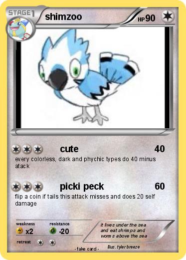 Pokemon shimzoo