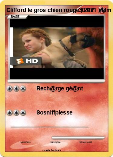 Pokemon Clifford le gros chien rouge ( 2021 ) film