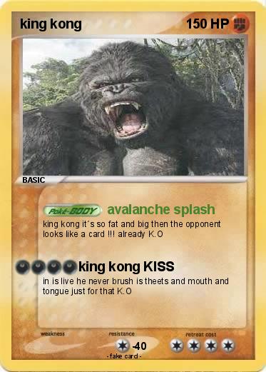 Pokemon king kong
