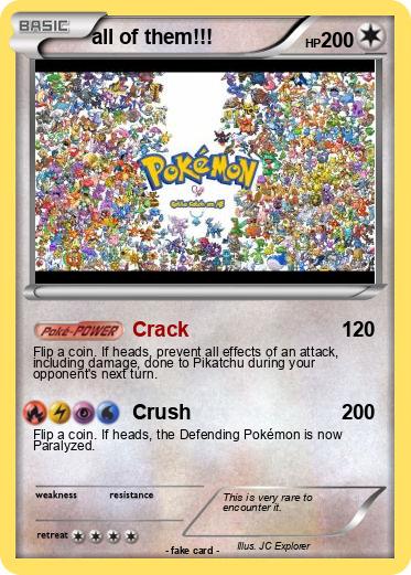 Pokemon all of them!!!