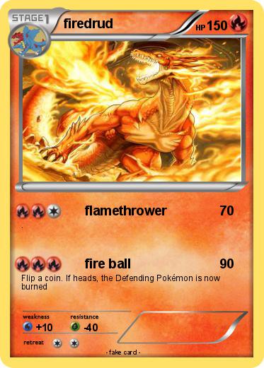 Pokemon firedrud