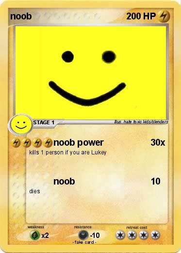 Pokemon noob