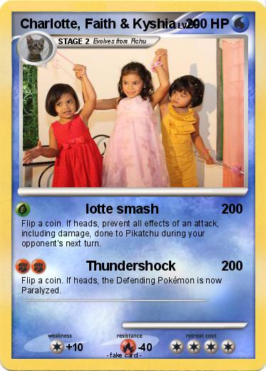 Pokemon Charlotte, Faith & Kyshia