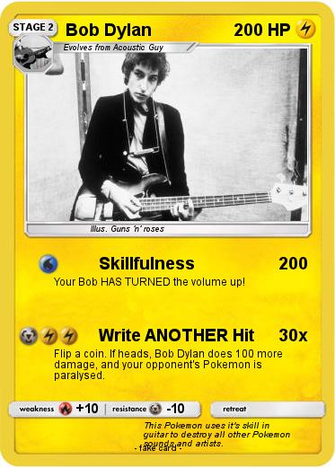 Pokemon Bob Dylan