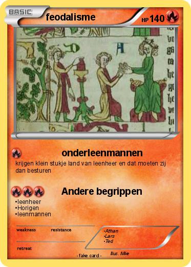 Pokemon feodalisme