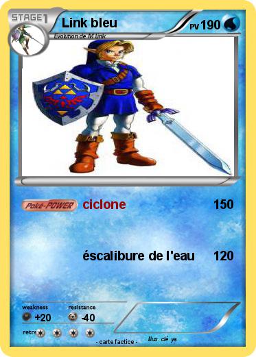 Pokemon Link bleu
