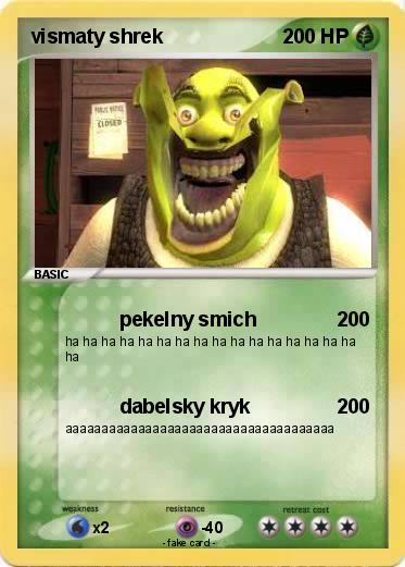 Pokemon vismaty shrek
