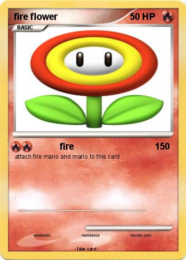 Pokemon fire flower