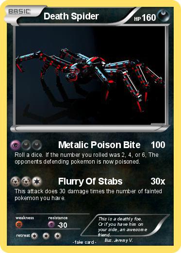 Pokemon Death Spider