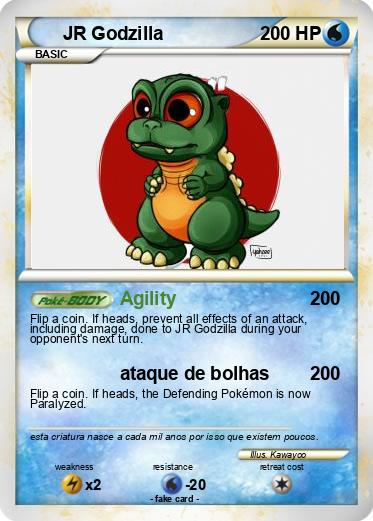 Pokemon JR Godzilla