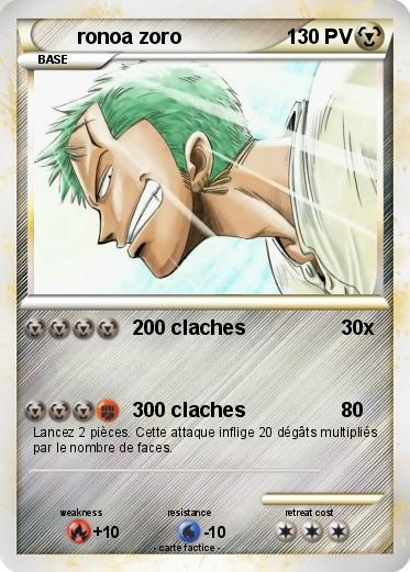 Pokemon ronoa zoro
