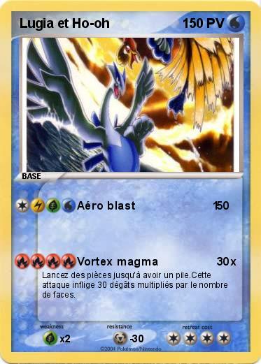 Pokemon Lugia et Ho-oh